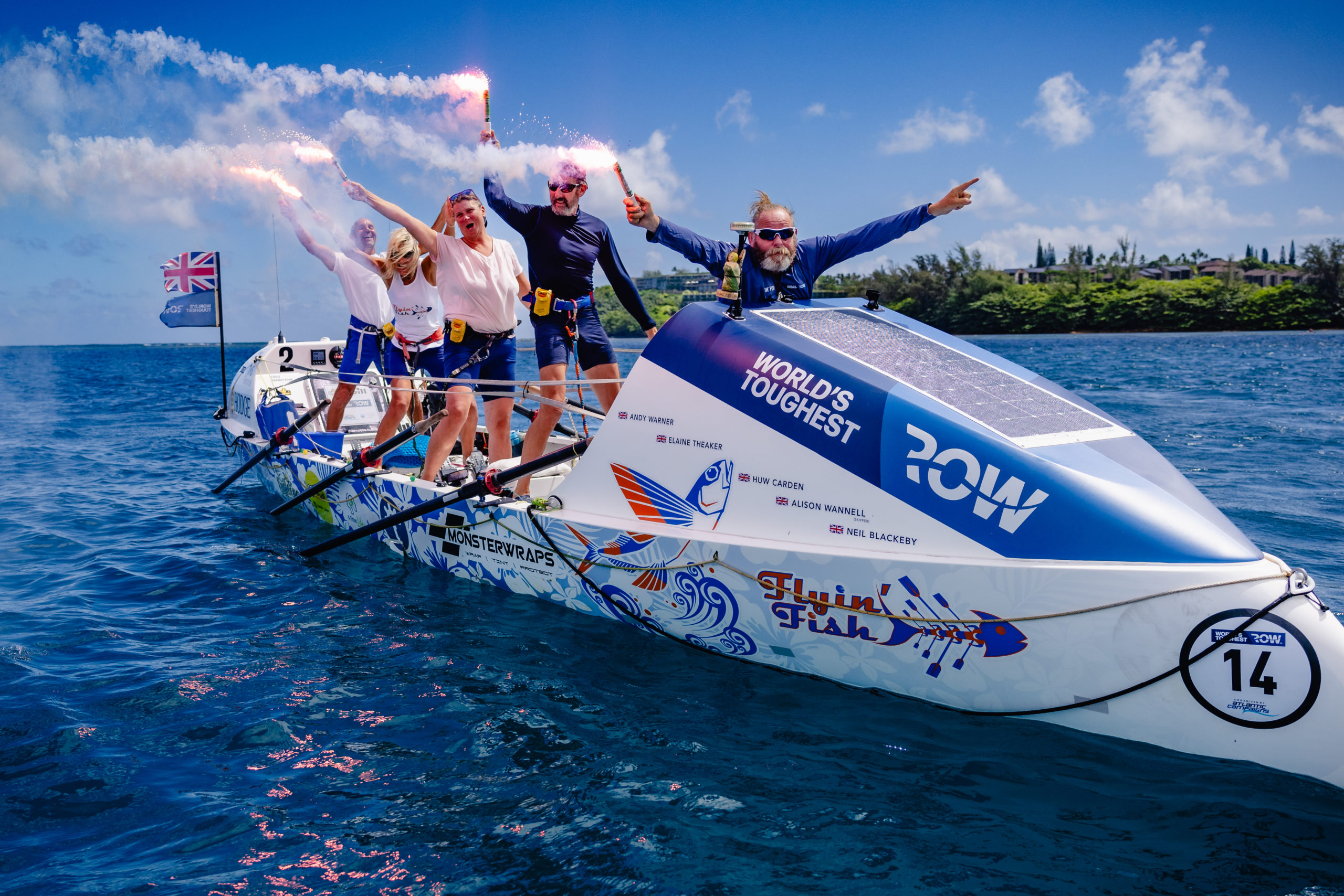 Two world records set by Pacific rowers | Hampshire and Isle of Wight ...
